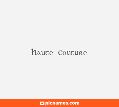 Haute Couture